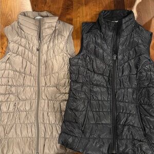 Athleta Brown Puffer Vest